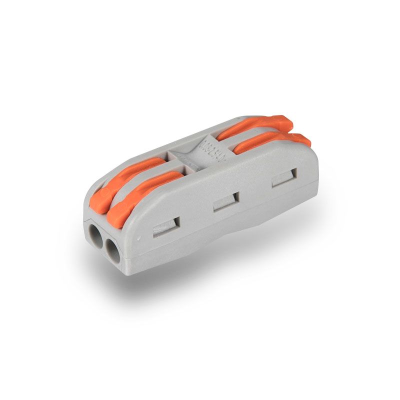 Set 10x Conectori 2 poli pentru doza 0,08 - 2,5mm portocaliu