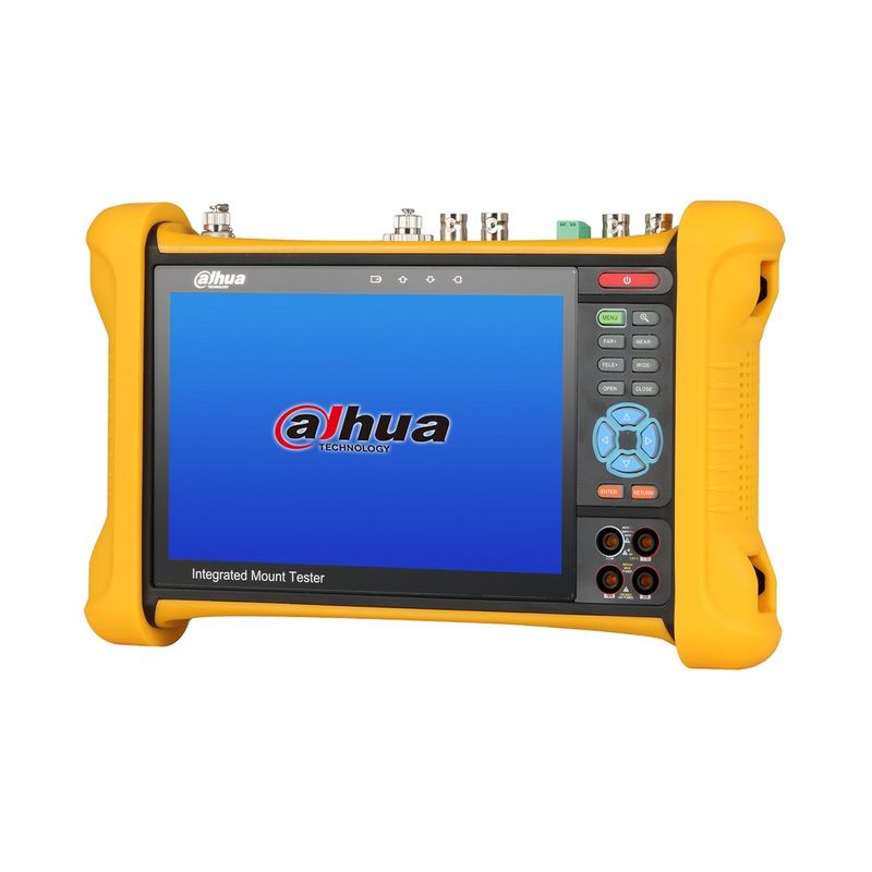 Tester portabil pentabrid, ecran 7", PoE, 4K pe HDCVI, Dahua PFM906