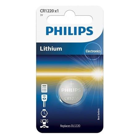 Baterie CR1220 Phillips, blister 1 bucata, PH-CR1220/00B
