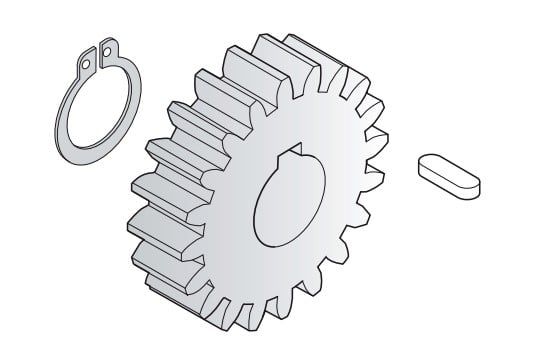 Pinion pentru automatizarea de poarta culisanta Life ACER 400, 5RI2560000