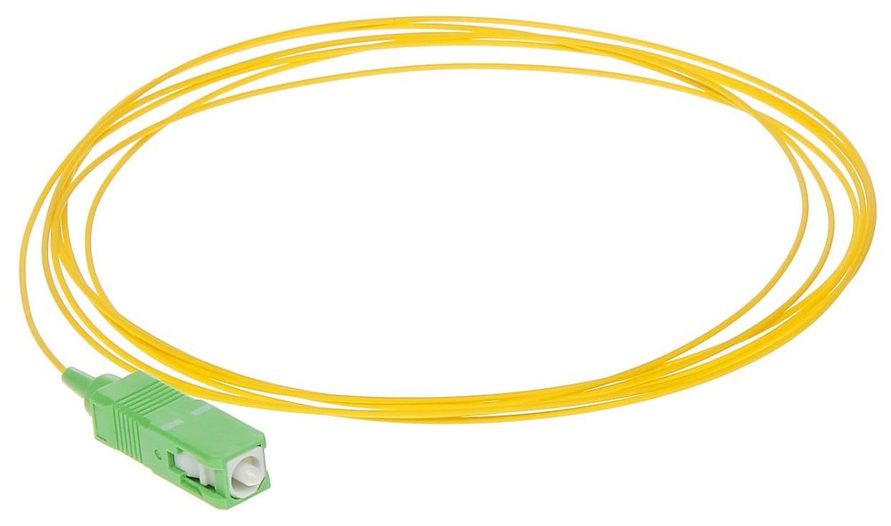 Pigtail Single Mode 2M conector SC-APC, Safer PIG-SC-APC-2