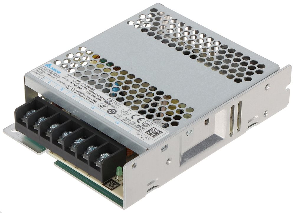 Sursa de alimentare 12V, 8.5Ah, 2 iesiri Delta Electronics, PMT-12V100W2BA