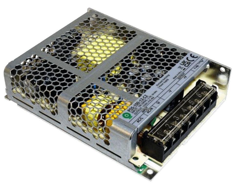 Sursa de alimentare in comutatie, 8.4 A, 12 V, eficienta 85%, POS Power, POS-100-12-C2