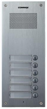 Post exterior incastrabil 6 butoane Commax DR-6UM