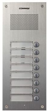 Post exterior interfon incastrabil 8 butoane Commax DR-8UM