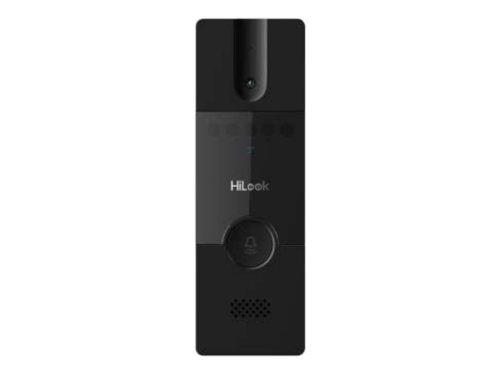 Post exterior videointerfon analogic HiLook VI-B100, 4 fire, camera 2 MP, IR 3 m, apelare cu un buton, control yala, aluminiu
