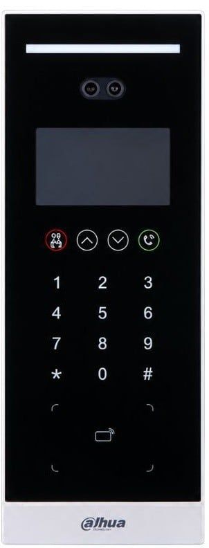 Post exterior videointerfon IP Dahua VTO6531H-S2, ecran 4.3 inch, camera 2MP, recunoastere faciala, cititor card IC, IP65, PoE