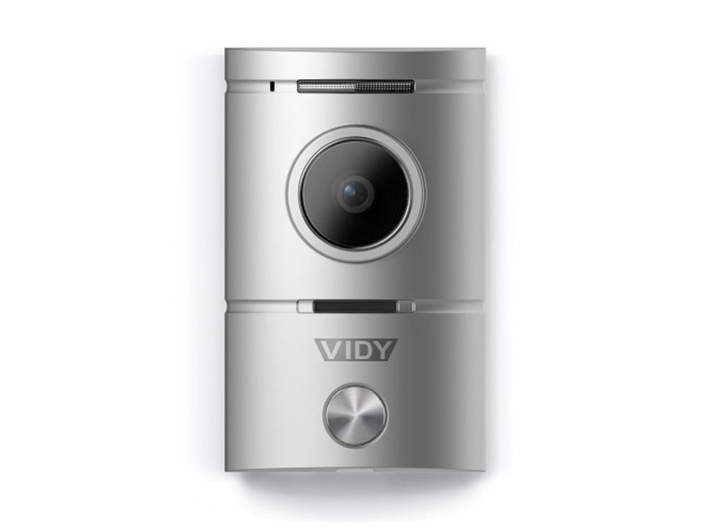 Post videointerfon exterior VIDY, camera CMOS 1/4 inch, LED alb, 4 fire, 12V DC, unghi 72°, iluminare 0.1 lux, -15+50 grade celsius, VD-14S