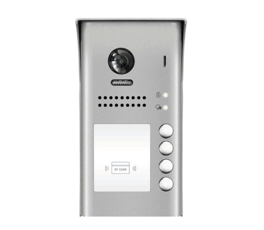 Post de exterior pentru videointerfon, 2 MP, lentila Fisheye, unghi vizual 170 grade, conexiune pe 2 fire, DT607-ID-S4(v2)