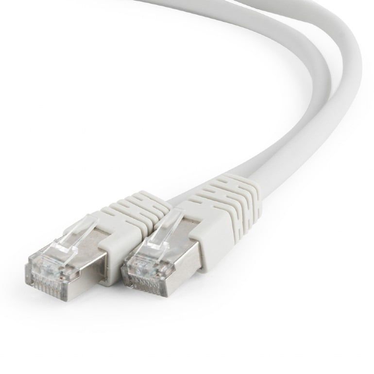Patchcord retea Gembird Cat6a, S/FTP, 0.5m, gri, PP6A-LSZHCU-0.5M