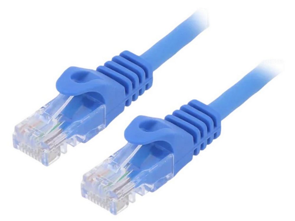 Patchcord UTP CAT6, AWG26, 0.25m, PVC, neecranat, Gembird PP6U-0.25M/B