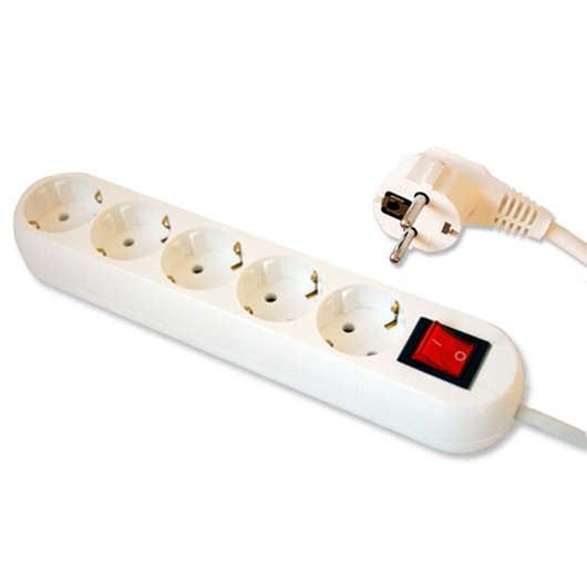 Prelungitor 3 X 1.5MM 5 prize 5M intrerupator PS-5X5S