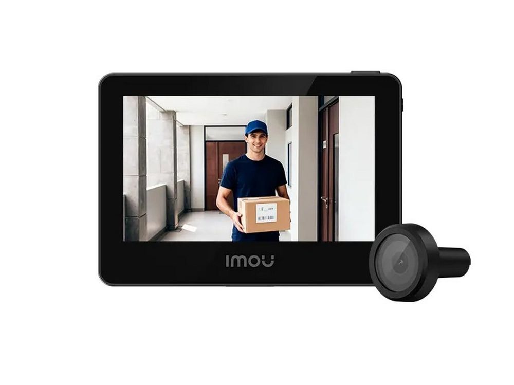 Vizor de usa Imou VD1-5M0S, dual-band Wi-Fi 6, 5MP, ecran interior 4.3 inch, aplicatie mobila, slot microSD