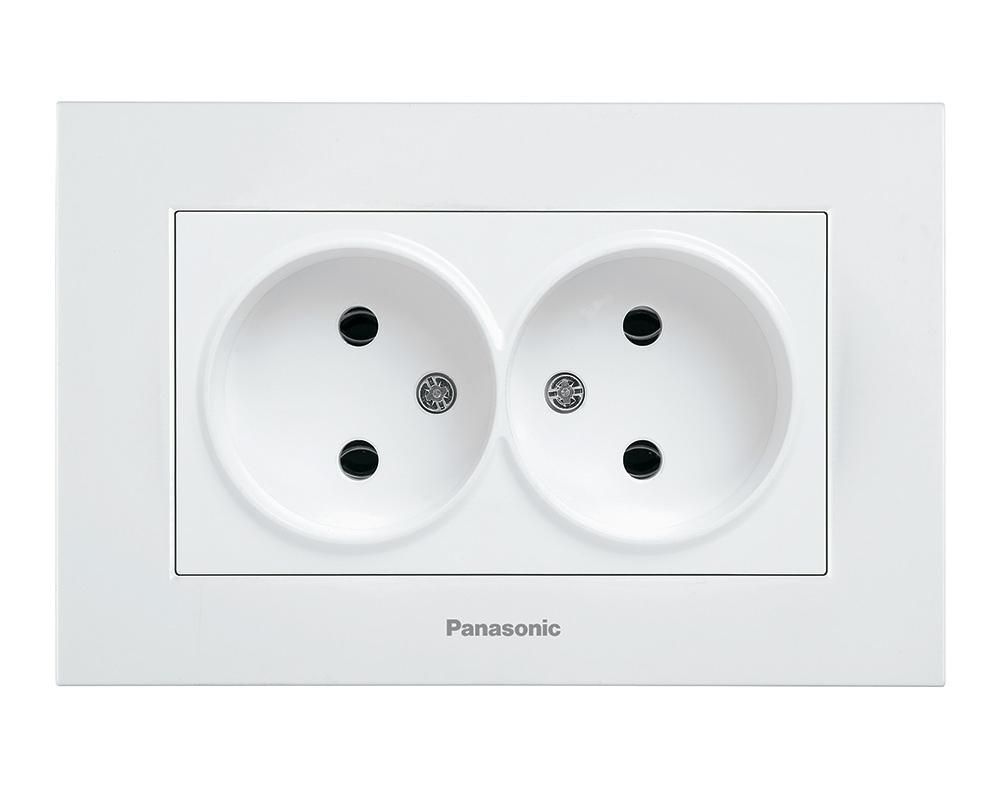 Priza dubla monobloc, Karre Plus Panasonic