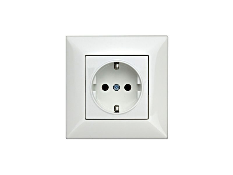 Priza Schrack completa cu protectie electrica, conexiune elastica