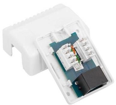 Priza simpla de retea aplicata 8P8C CAT6