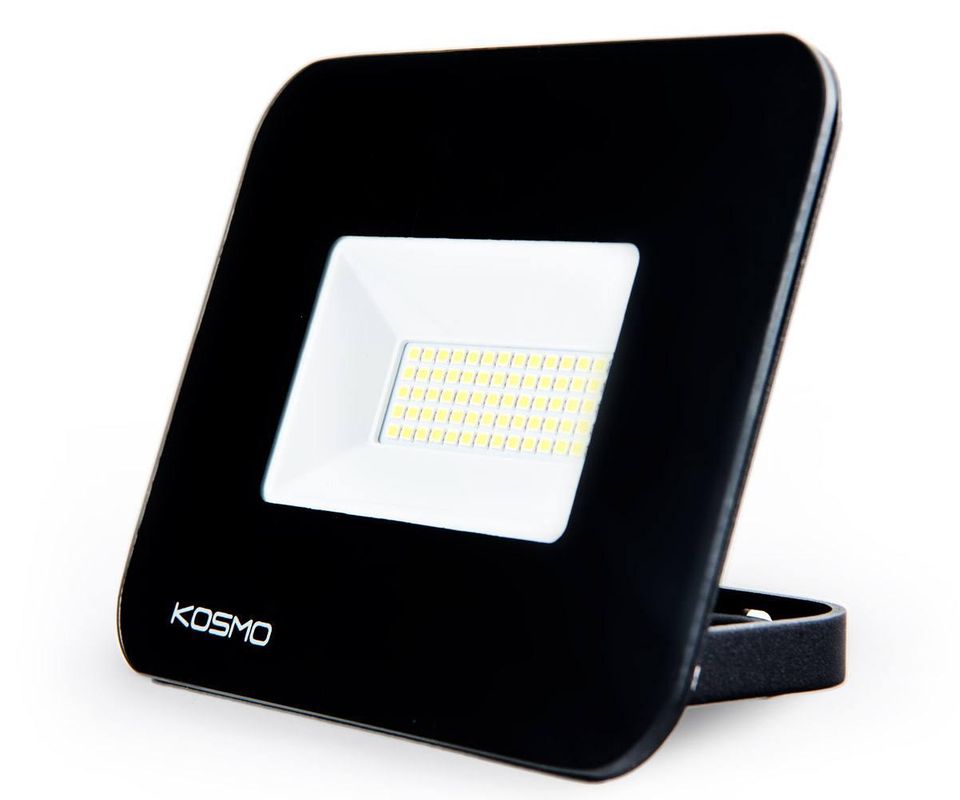 Proiector 50W LED IP65 SLIM, lumina rece, 4250 lumeni, negru, Kosmo CASLED50W