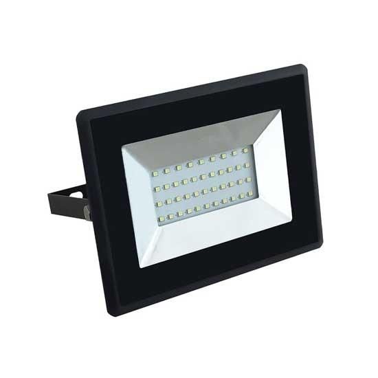 Proiector LED 30W, 2550 Lumeni, 6500 K (alb-rece), carcasa aluminiu, culoare neagra