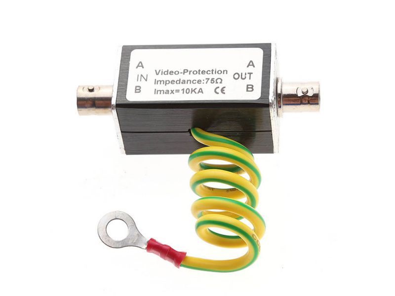 Protectie supratensiune circuit video camere supraveghere