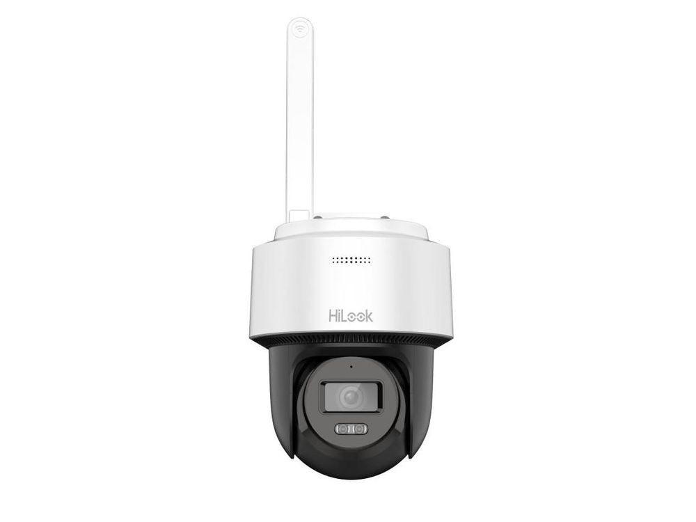 Camera IP Wi-Fi HiLook PT, 4MP, 2.8mm, Wi-Fi 6, Smart Hybrid Light, audio bidirectional, IP66, PTZ-N2C400M-D/W(2.8mm)