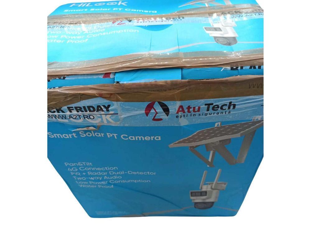 [RESIGILAT] Camera de supraveghere PTZ 4MP HiLook Hikvision, conexiune 4G, microfon, difuzor, 4mm, IR 30m, slot microSD, IP66, PTZ-N2C400I-K/4G/C05S10(4mm)-R1