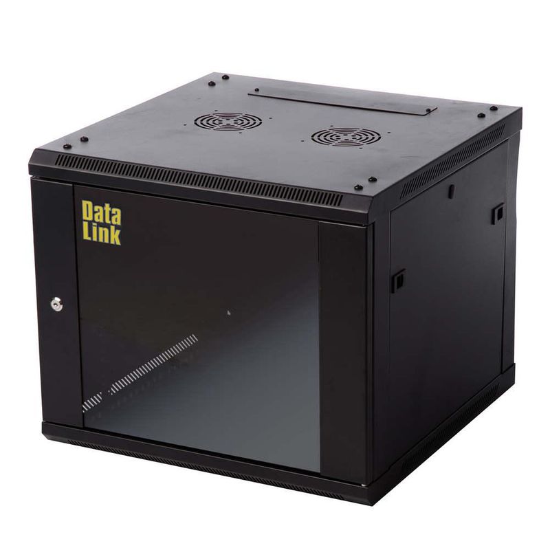 Rack 12U, 600x600 mm, Negru, Neasamblat