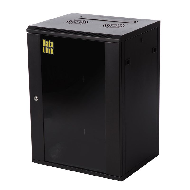 Rack 18U, 600x600 mm, Negru, Neasamblat