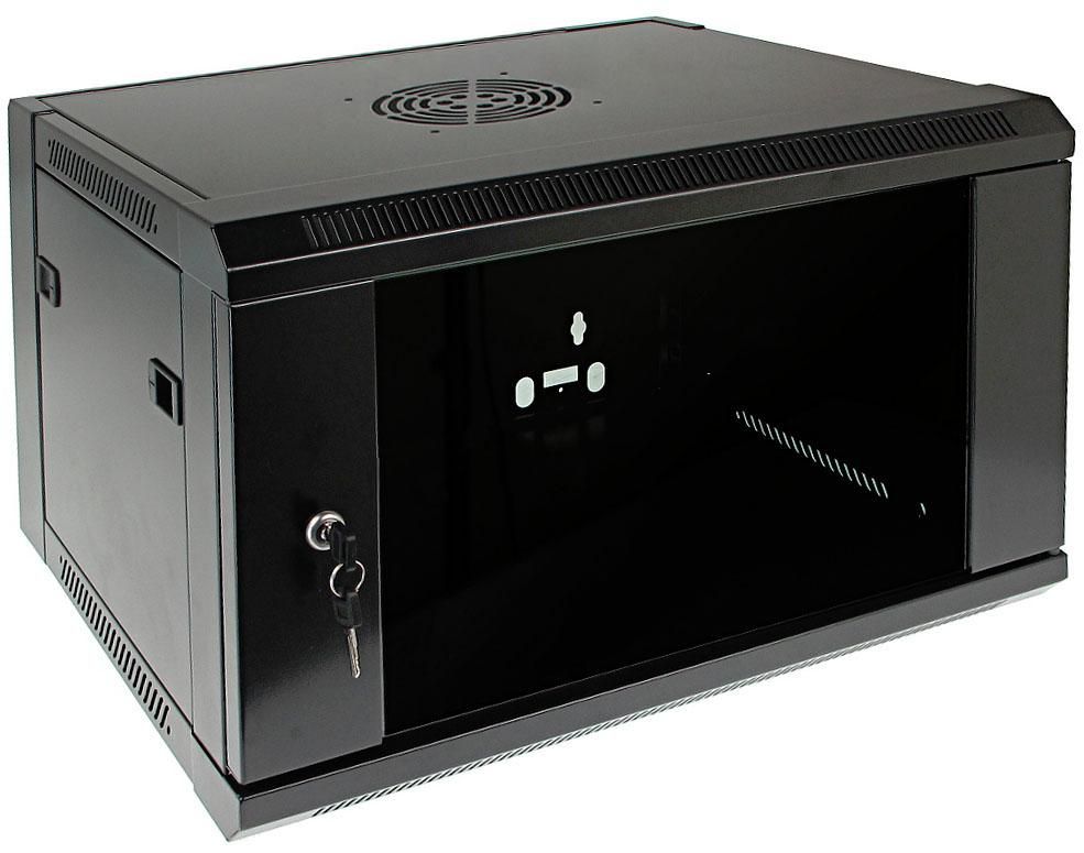 [RESIGILAT] Rack 6U, 19", 600x450mm, montaj pe perete, SAFER, RACK6U-R3