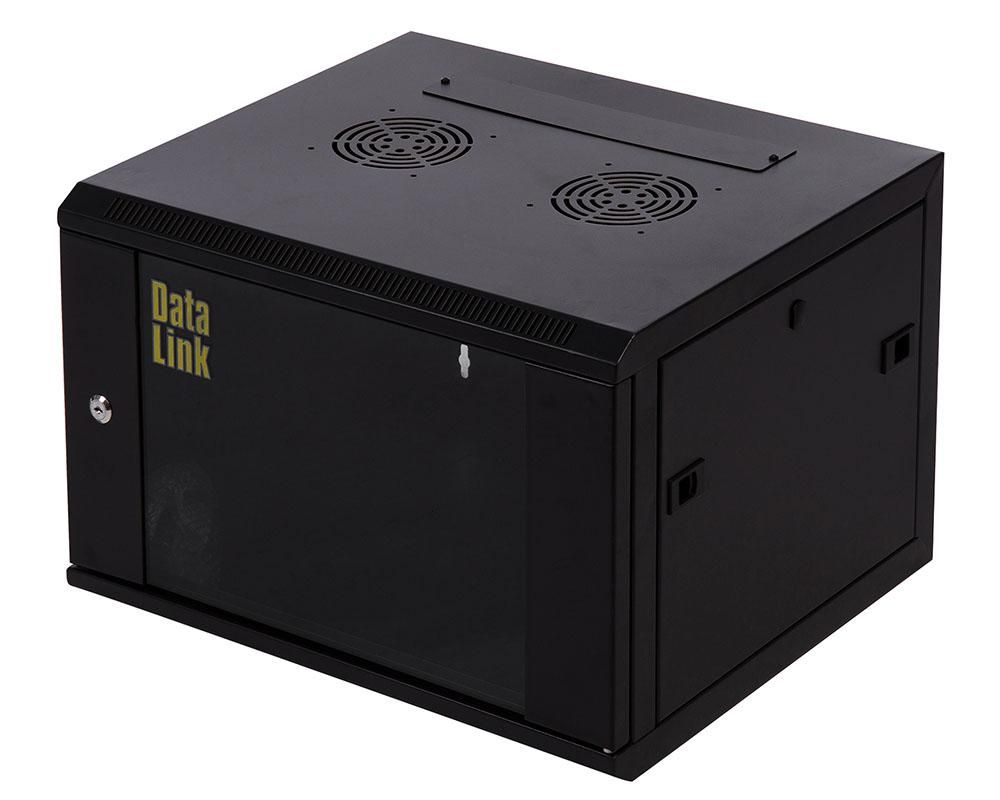 Rack 9U, 600x600 mm, Negru, Neasamblat