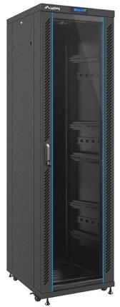 Rack de podea 19 inci 37U 600x600 usa frontala sticla