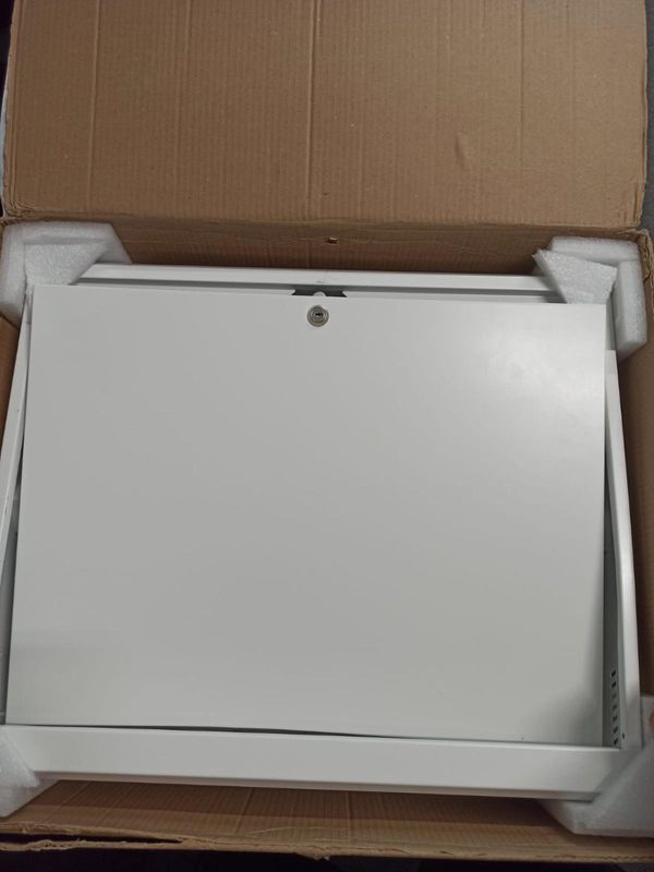 [RESIGILAT] Rack slim 19 inch, 3U, 580x500x180mm, metal, alb, Stalflex CR19-3U-180-W