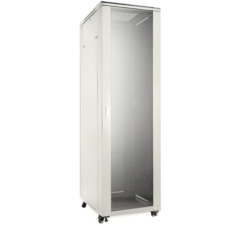 Cabinet rack 19", 27U, 600x800x1388mm, 4 ventilatoare, Braun Group S2 6827