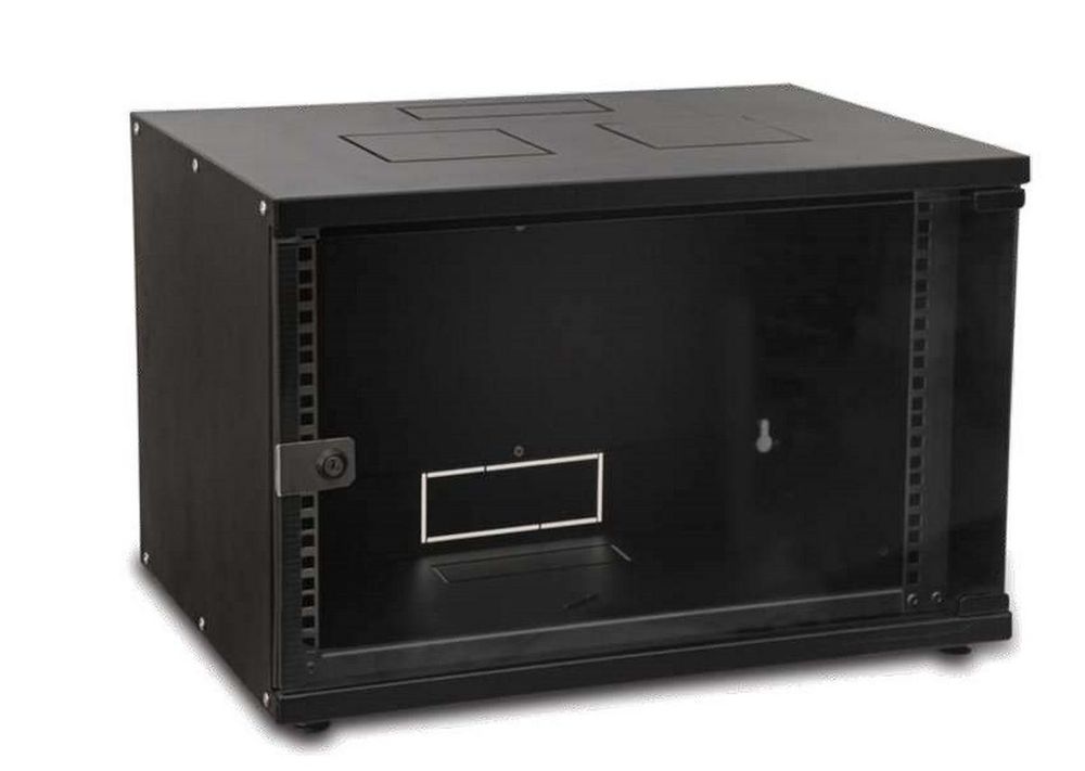 RACK 9U, 19 Inch, 550 x 400 mm, montaj perete, SOHO, UP-9U-SH-55X40-BL