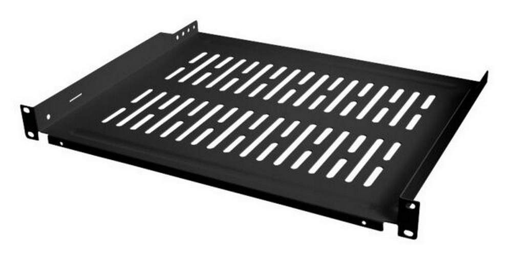 Raft fix pentru rack 19″, 1U, adancime 350mm, sarcina maxima 10Kg, negru, LogiLink SF1C45B