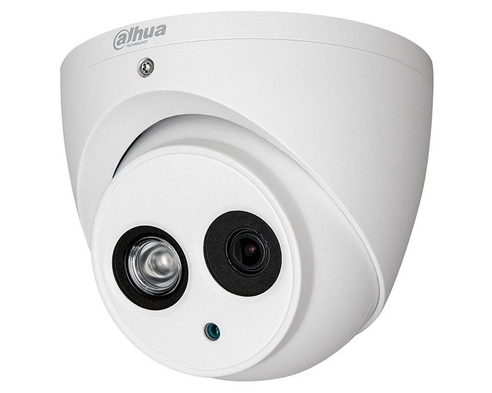 [RESIGILAT] Camera dome de 5 MP, IR 50 metri, lentila 3.6, microfon incorporat Dahua