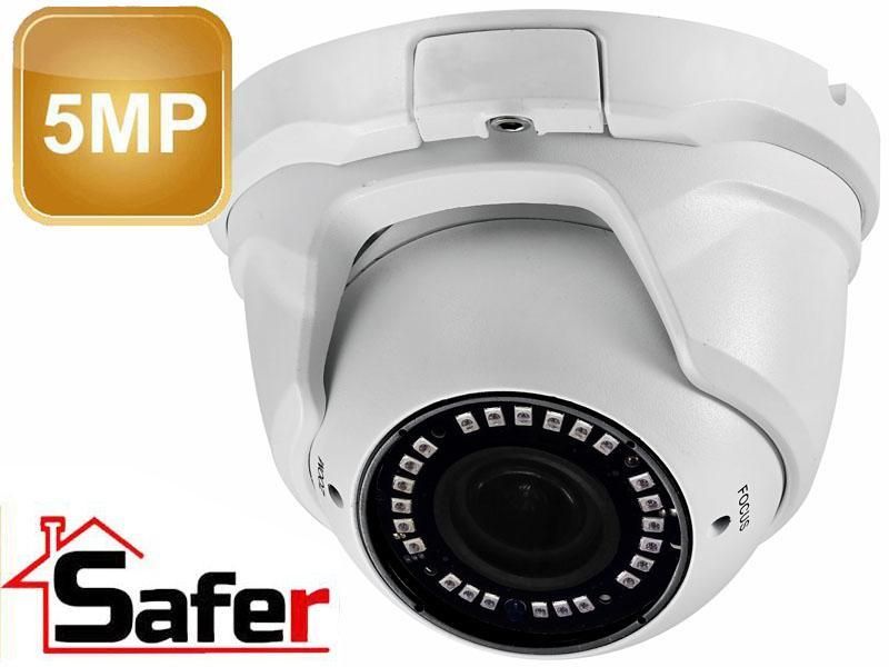 [RESIGILAT] Camera dome varifocala 2,8-12 mm Turbo HD 5 MP IR 30 metri Safer