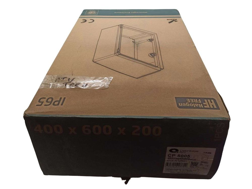 [RESIGILAT] Cutie ABS cu incuietoare si contrapanou metalic 40X60X20 USA Mata IP65, CP-5005-R1