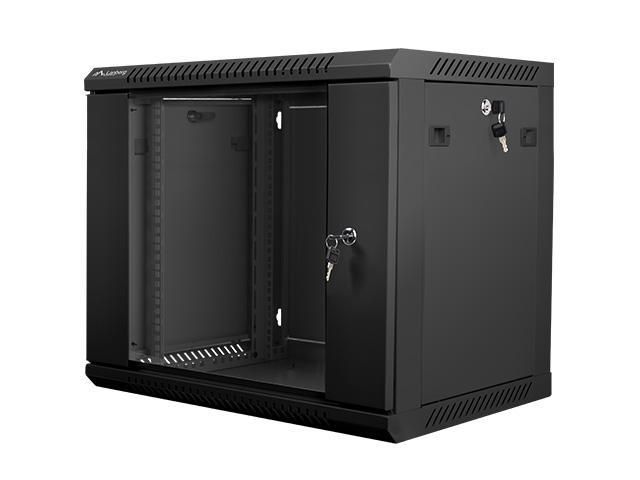 [RESIGILATE] Rack perete 9U 19''Negru 600X450