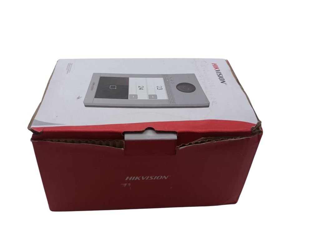 [RESIGILAT] Post de exterior Wi-Fi pentru videointerfon IP Hikvision, camera 2 MP, 2 familii, PoE, IR 3 m, mifare 13.56 MHz, DS-KV8213-WME1(C)/SURFACE-R2