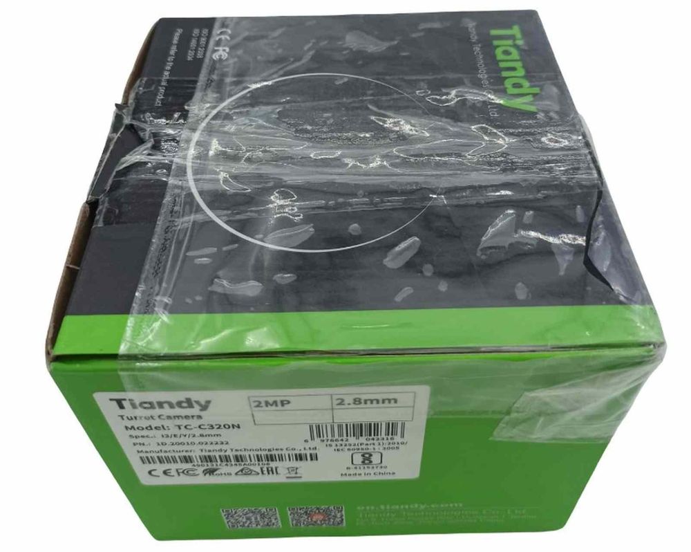 [RESIGILAT] Camera de supraveghere IP Turret AK Tiandy, 2MP, 2.8mm, IR 30m, Microfon, PoE, TC-C320N-I3-E-Y-2.8mm-R1
