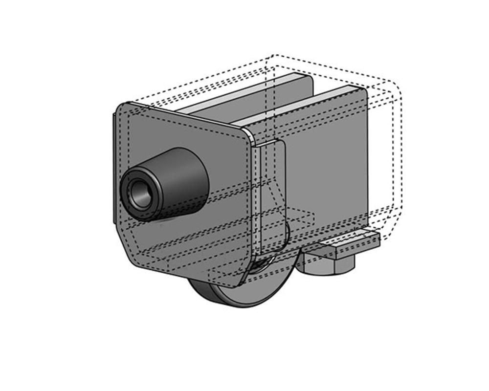 Rola de sustinere, (21/75) pentru C75 galvanizat, ER75