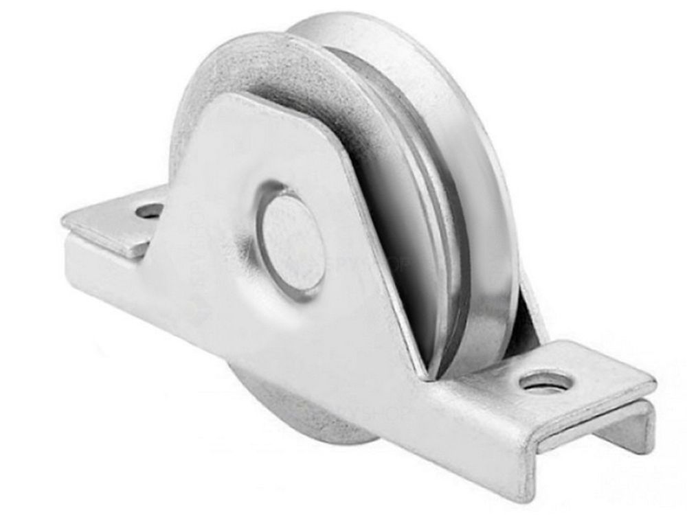 Rola incastrabila, profil U compatibil cu sina de 16 mm, pentru culisare sol, FI80U/1