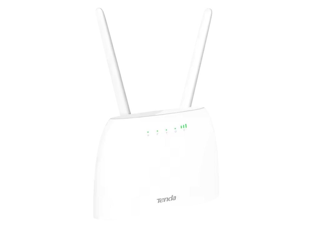 Router 4G internet mobil Tenda TND-4G06, LTE Cat.4 150 Mbps, Wi-Fi N300, 2xRJ45, slot SIM, antene detasabile
