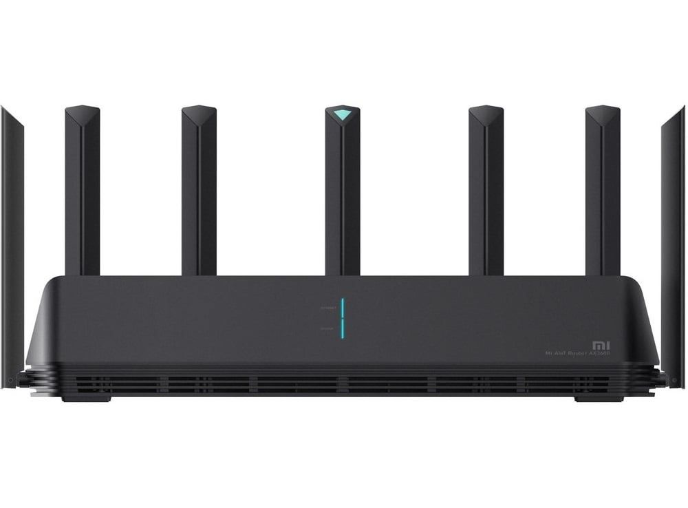 Router cu WiFi 6 dual band 2.4 si 5ghz, Gigabit, Xiaomi Mi AIoT Router AX3600 DVB4251GL