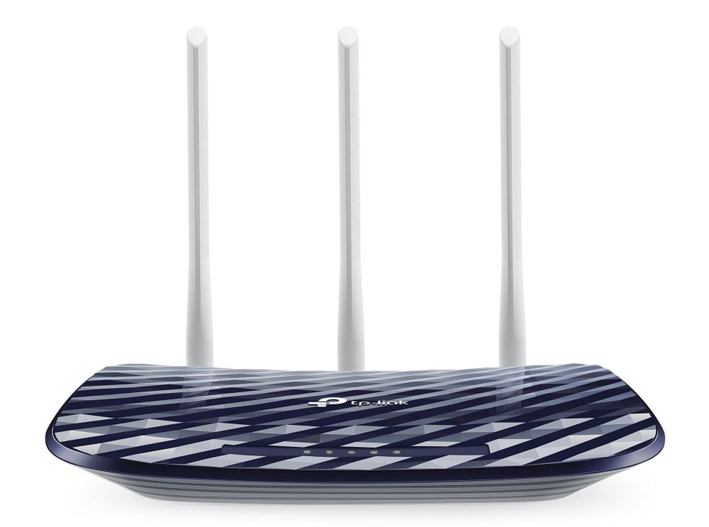 Router dual band Tp-Link Archer AC750, Wi-Fi 5, 733Mbps, 3 antene, 9V, ARCHER C20