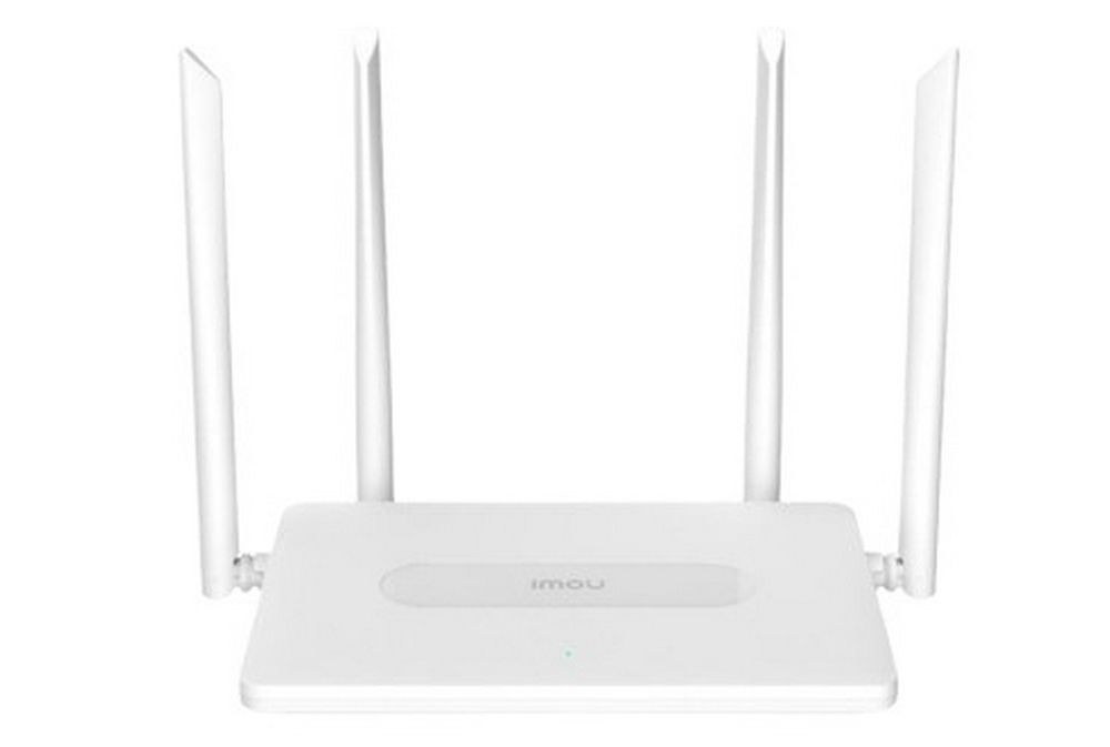 Router wireless Gigabit Dual-Band Wi-Fi Imou HR12G-A AC1200, 4x antena 5dBi, control parental, aplicatie mobila