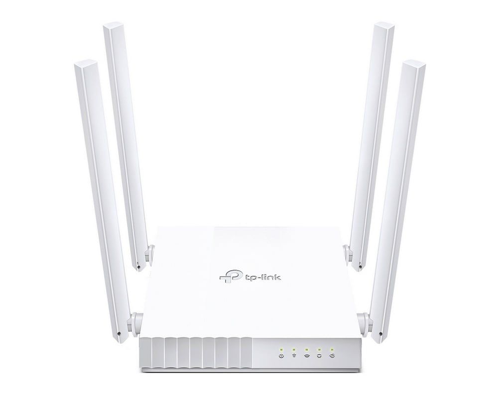 Router wireless Tp-Link Archer C24, 2.4 GHz, 5 GHz, 4 porturi, 433 Mbps, AC750