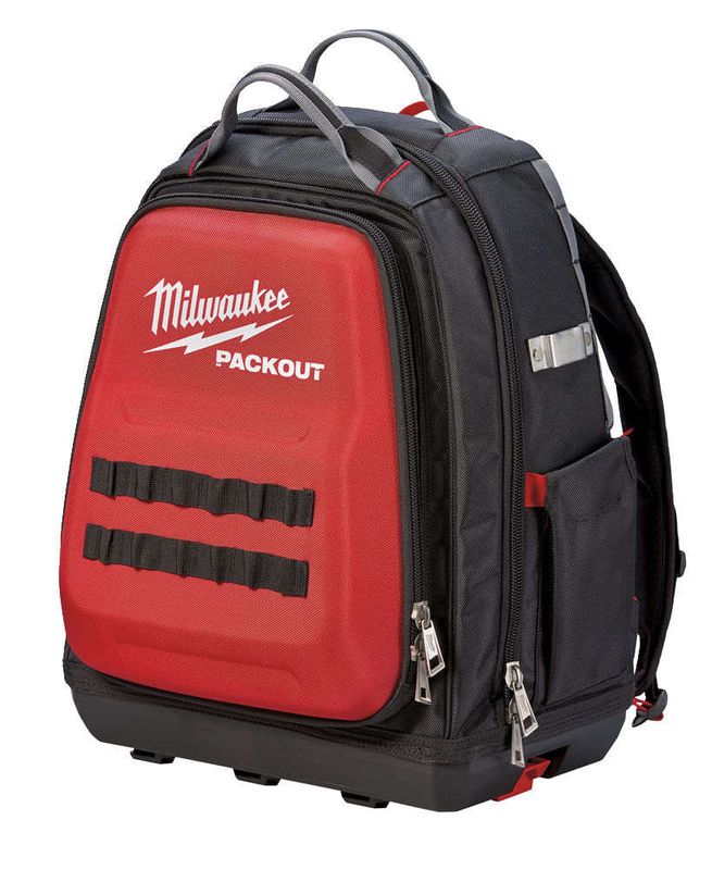 Rucsac Milwaukee Packout, 48 buzunare, baza polimer, material balistic, 4932471131