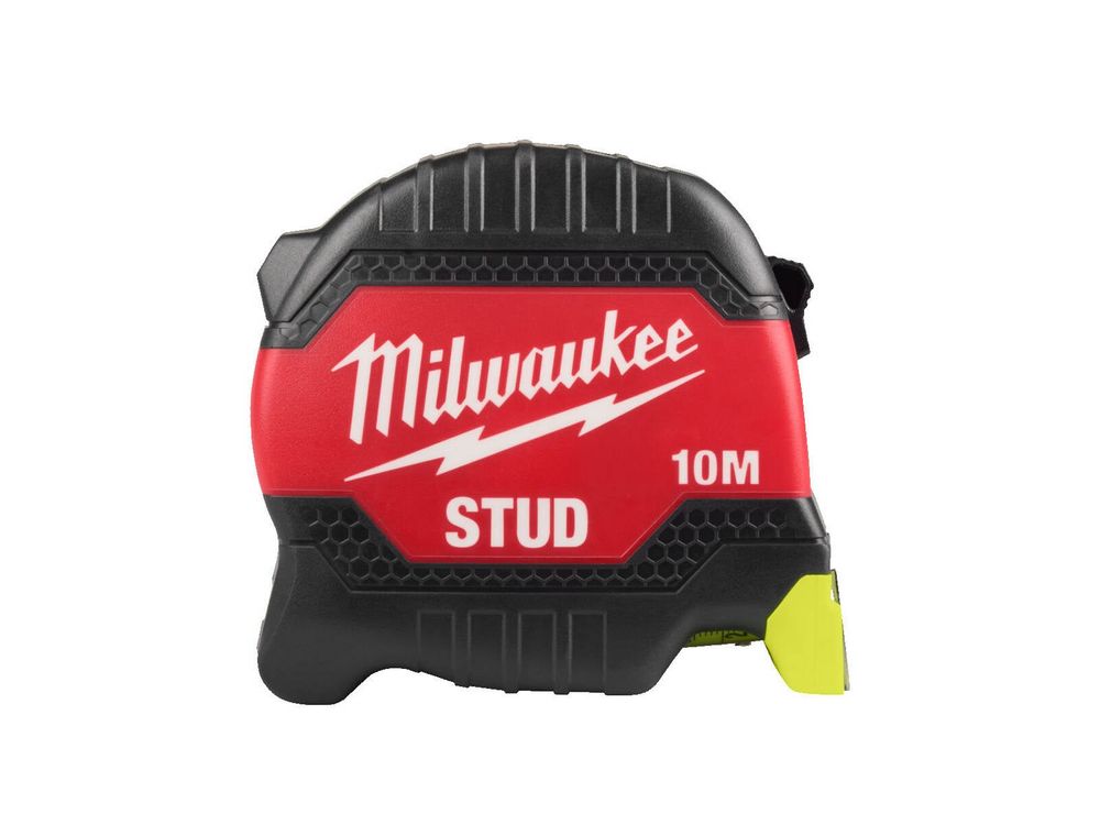 Ruleta Milwaukee STUD GEN3 10M-33, lungime 10m, latime lama 33mm, functie Finger Stop, 4932498767