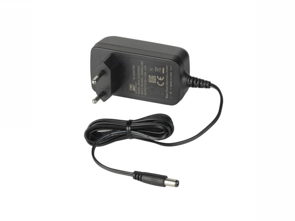 Alimentator 12V 2A, stecher european, jack DC 5.5x2.1mm, protectie ESD si supratensiune, Dahua S024-1A120200HE